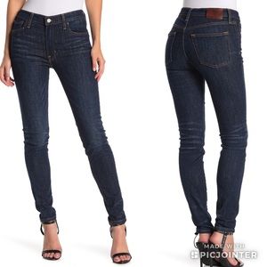 FRYE Addie Mid rise Skinny Jeans Blake wash